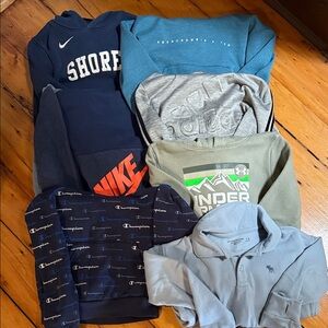 Nike and Champion Sweatshirts Bundle